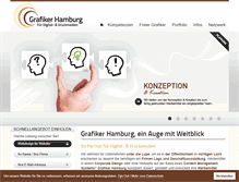 Tablet Screenshot of grafiker-hamburg.de